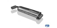 FOX final silencer exit right/left - 1x90 Typ 13...