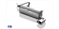 FOX final silencer - 115x85 Typ 33 - Mitsubishi Pajero...