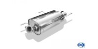 FOX final silencer - 115x85 Typ 33 - Nissan Almera Typ N15 Hatchback