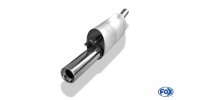 FOX final silencer - 1x90 Typ 13 - Opel Corsa A-CC