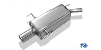 FOX final silencer - 1x90 Typ 13 - Opel Corsa C