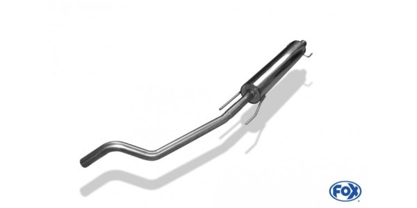 FOX front silencer - Opel Corsa C