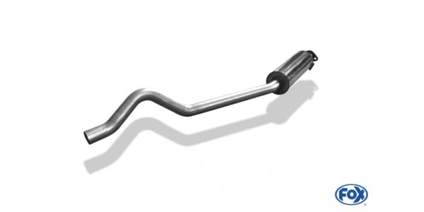 FOX front silencer - Opel Astra F Hatchback/Notchback