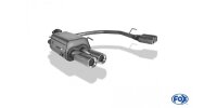 FOX Final Silencer exit 2x80 Typ 13 - Opel Astra G-CC...