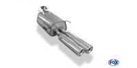 FOX final silencer - 2x80 Typ 13 - Opel Astra G Notchback