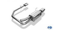 FOX final silencer exit right/left - 135x80 Typ 53 right/left - Opel Astra G Caravan