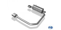 FOX Final Silencer exit 135x80 Typ 53 - Opel Astra H (GTC)