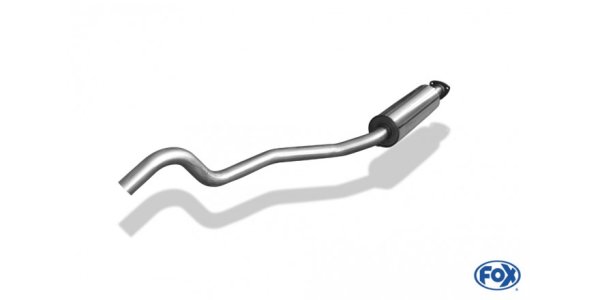 FOX front silencer - Opel Vectra A