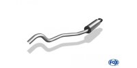 FOX front silencer - Opel Vectra A