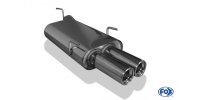 FOX final silencer Ø55mm - 2x80 Typ 13 - 99+ Opel...