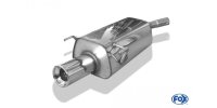 FOX final silencer - 1x90 Typ 13 - Opel Tigra B TwinTop