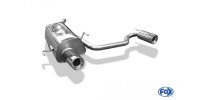 FOX final silencer exit right/left - 1x90 Typ 13 right/left - Opel Tigra B TwinTop