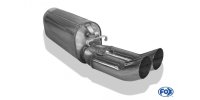 FOX final silencer Ø50mm - 2x76 Typ 18 - Opel...