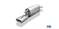 FOX final silencer Ø50mm - 135x80 Typ 53 - Opel Calibra A (4x4)