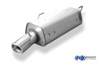 FOX Final Silencer - 88x79 Typ 71 - Peugeot 206 Limousine/CC