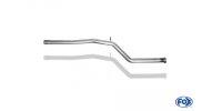 FOX front silencer replacement pipe with connector to catalyst - Peugeot 206/CC S16