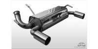 FOX final silencer across exit right/left - 1x90 Typ 10...