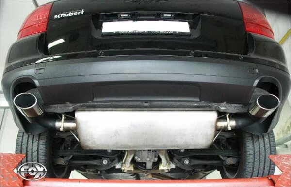 FOX Final Silencer 115x85 Typ 32 - Porsche Cayenne