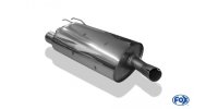 FOX final silencer - 2x70 Typ 13 - Renault Twingo C06