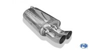 FOX final silencer - 2x70 Typ 18 - Renault Twingo C06