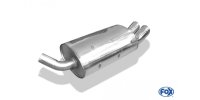 FOX final silencer - 2x70 Typ 18 - Renault Twingo C06