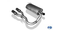 FOX final silencer center exit - 2x76 Typ 13 - Renault Twingo C06