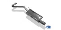 FOX rear silencer - 1x80 Typ 13 - Renault Clio I B/C 57