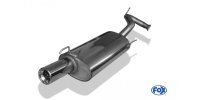 FOX rear silencer - 1x80 Typ 13 - Renault Clio I B/C 57