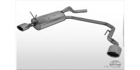 FOX final silencer exit right/left - 115x85 Typ 32 right/left - Renault Megane I DA Coach