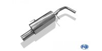 FOX final silencer - 1x90 Typ 13 - Seat Arosa 6H / VW Lupo 6X