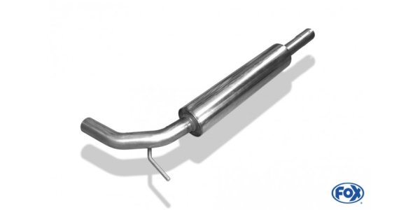 FOX front silencer - Seat Cordoba 6K, 6K/C / VW Polo 6N Classic/Variant