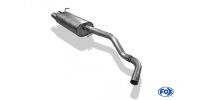 FOX final silencer - 2x76 Typ 13 - Seat Leon 1M