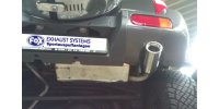 FOX final silencer - 1x80 Typ 13 - Suzuki Jimny 1,3L 59kW