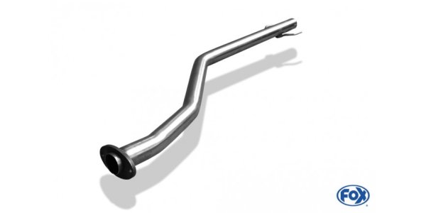 FOX front silencer replacement pipe - pipe diameter: 63,5mm - Toyota Celica T23