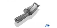 FOX final silencer - 1x90 Typ 13 - Toyota Corolla E9 Liftback/Combi