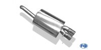 FOX final silencer - 2x80 Typ 13 - Toyota Corolla E12 Hatchback