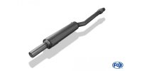 FOX front silencer - VW Polo 86C