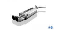 FOX final silencer double flow - 2x76 Typ 18 - VW Polo 6N