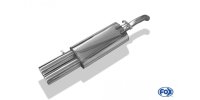 FOX final silencer - 2x76 Typ 13 - VW Golf II 19E