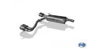 FOX final silencer exit right/left - 135x80 Typ 53 right/left - VW Golf III (Cabrio)