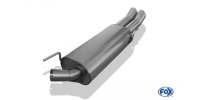 FOX final silencer - 2x76 Typ 18 - VW Golf III GTI/VR6