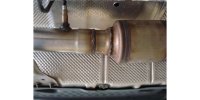 FOX Verbindungsrohr Mittelschalldämpfer/KAT - Rohrdurchmesser: 70mm - VW Golf V GTI / EOS 1F