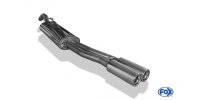 FOX final silencer - 2x80 Typ 13 - VW Jetta II 19E