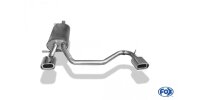 FOX Endschalldämpfer 135x80 Typ 53 - VW Passat 3B/3BG
