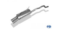 FOX final silencer incl. connecting tube with bracket - 2x80 Typ 13 - VW Bus T4 Syncro