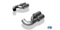 FOX Pair of tailpipes to attach - 2x90 Typ 16 right/left - VW Touareg 7L