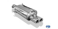 FOX final silencer - 2x80 Typ 13 - Volvo S40/V40