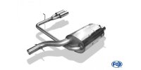 FOX Final Silencer exit double flow 2x76 Typ 13 - Volvo XC90 I