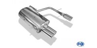 FOX final silencer exit right/left double flow - 2x76 Typ 13 right/left - Volvo XC90 I