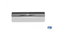 FOX welding tailpipe Typ 10 Ø 55 mm / length: 300 mm - around / unrolled up / straight / without absorbers